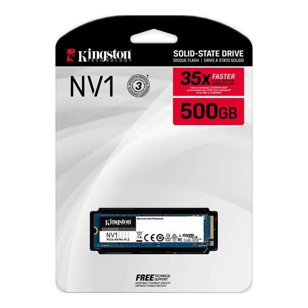 KINGSTON SSD 500GB NVME M.2 NV1
