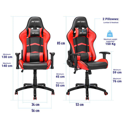 ANT ESPORTS CHAIR 9077 - BLACK & RED