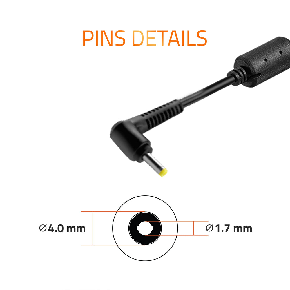AR0504(N)  65Watt Laptop Adapter Compatible with Lenovo Laptops (20V/3.25A ,Pin : 4.0 x1.7 mm)