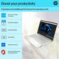 HP 15S-FQ5185TU [CI3-1215U 12TH GEN/8GB/512GB SSD/WIN11 HOME+MSO/15.6 INCH/INTEGRATED GRAPHICS /1 YEAR(S)/SILVER]
