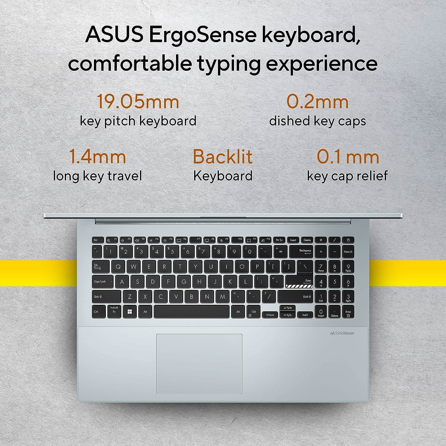 ASUS VIVOBOOK GO 15 OLED E1504FA-LK541WS [R5-7520U RYZEN/16GB/512GB SSD/WIN11 HOME+MSO/15.6 INCH/INTEGRATED GRAPHICS /1 YEAR(S)/SILVER]