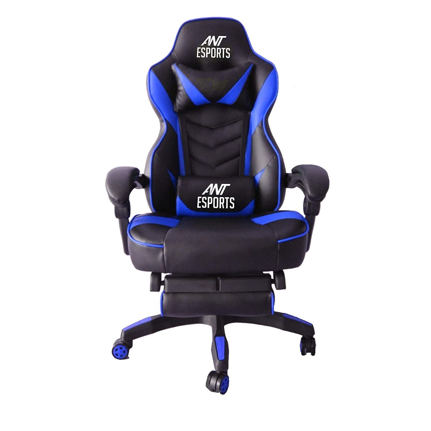 ANT ESPORTS GAMEX ROYALE GAMING CHAIR BLUE BLACK