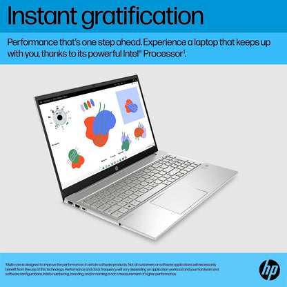 HP PAV 15-EG3036TU [CI7-1360P 13TH GEN/16GB DDR4/1TB SSD/WIN11 HOME+MSO/15.6 INCH/INTEGRATED GRAPHICS /1 YEAR(S)/SILVER]