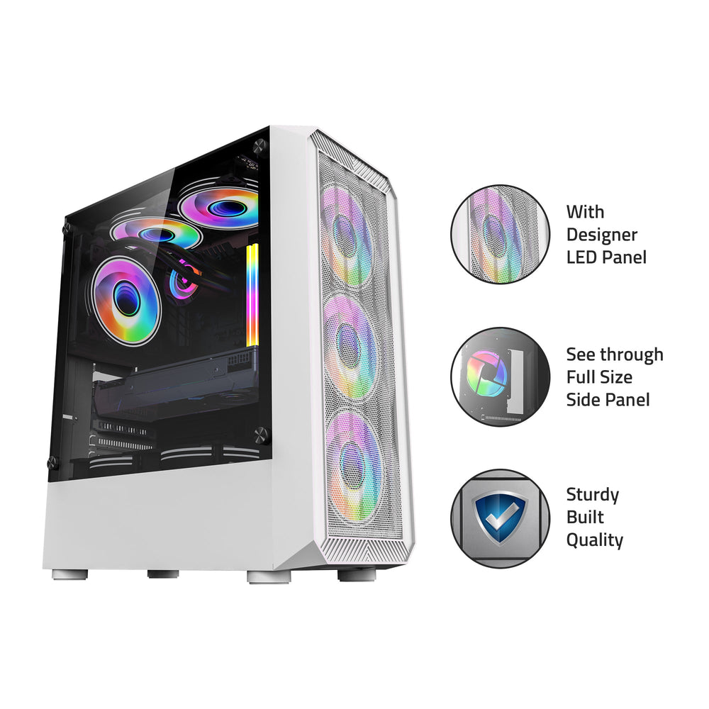 G8322W Computer Gaming Cabinet