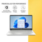 HP 15S-FQ5112TU [CI5-1235U 12TH GEN/16GB DDR4/512GB SSD/NO DVD/WIN11 HOME+MSO/15.6 INCH/INTEGRATED GRAPHICS/1 YEAR/SILVER]