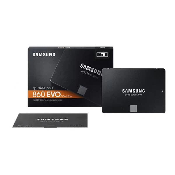 SAMSUNG 860 EVO 1TB 2.5 SATA SATA 3 Solid State Drive (SSD)