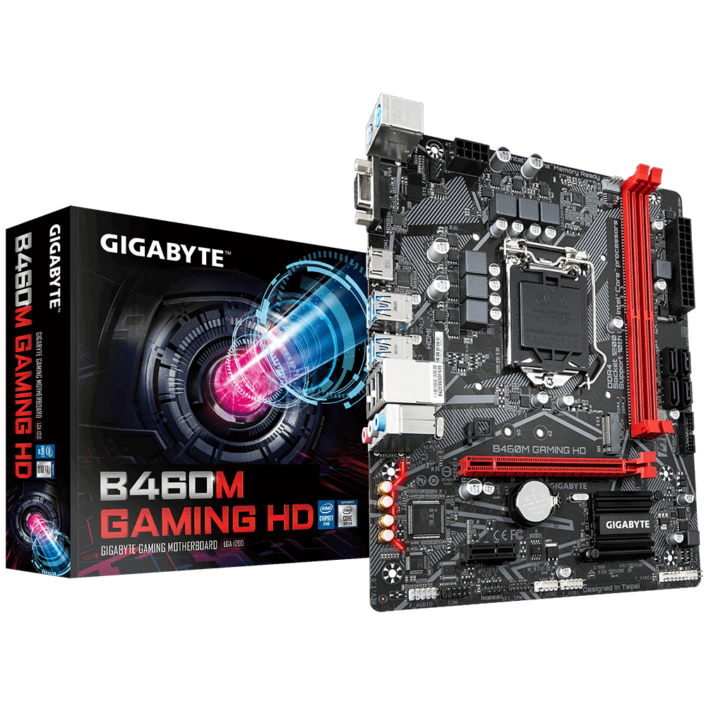 GIGABYTE B460M Gaming HD DDR4 Intel Motherboard
