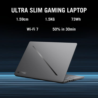 ASUS ROG ZEPHYRUS G14 GA403WR-QS123WS [R9-HX370/32GB/2TB SSD/WIN11 HOME+MSO/14.0"/12GB-RTX5070TI GRAPHICS/1 YEAR(S)/GREY]