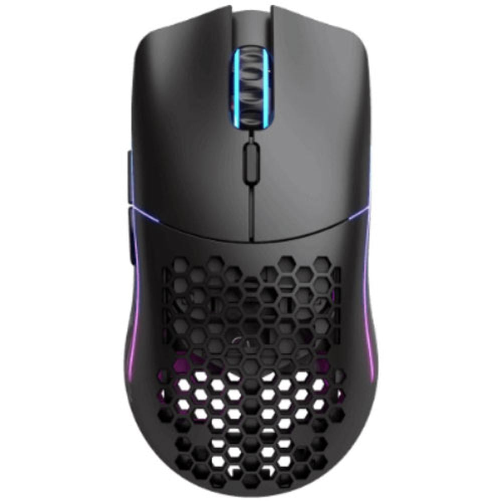GLORIOUS Model O Wireless Ambidextrous Gaming Mouse ( 19000DPI / 6 Macro Buttons ) ( Matte Black )