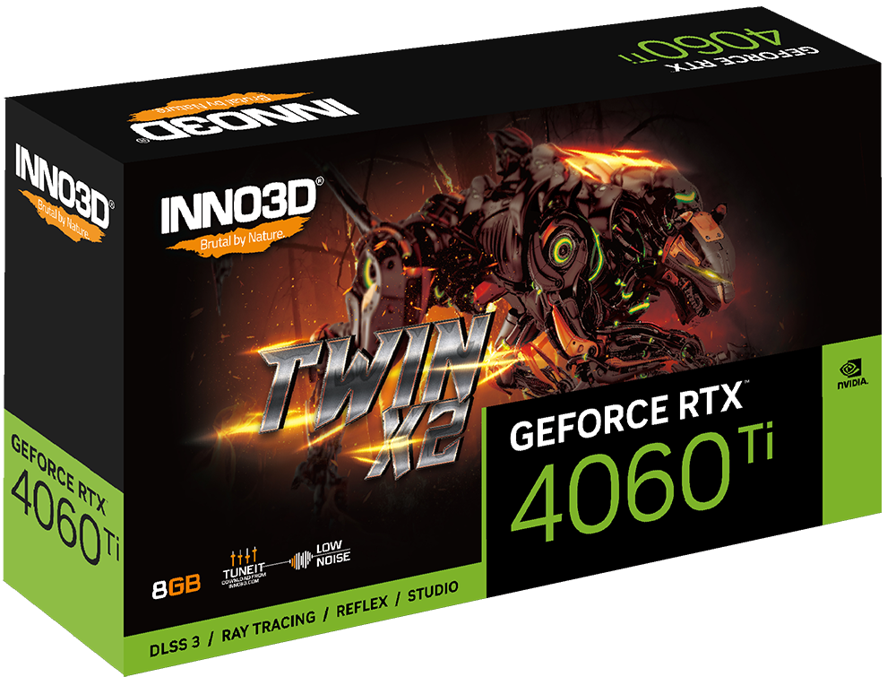 INNO3D GeForce RTX 4060 Ti Twin X2 16GB Nvidia Graphic Card