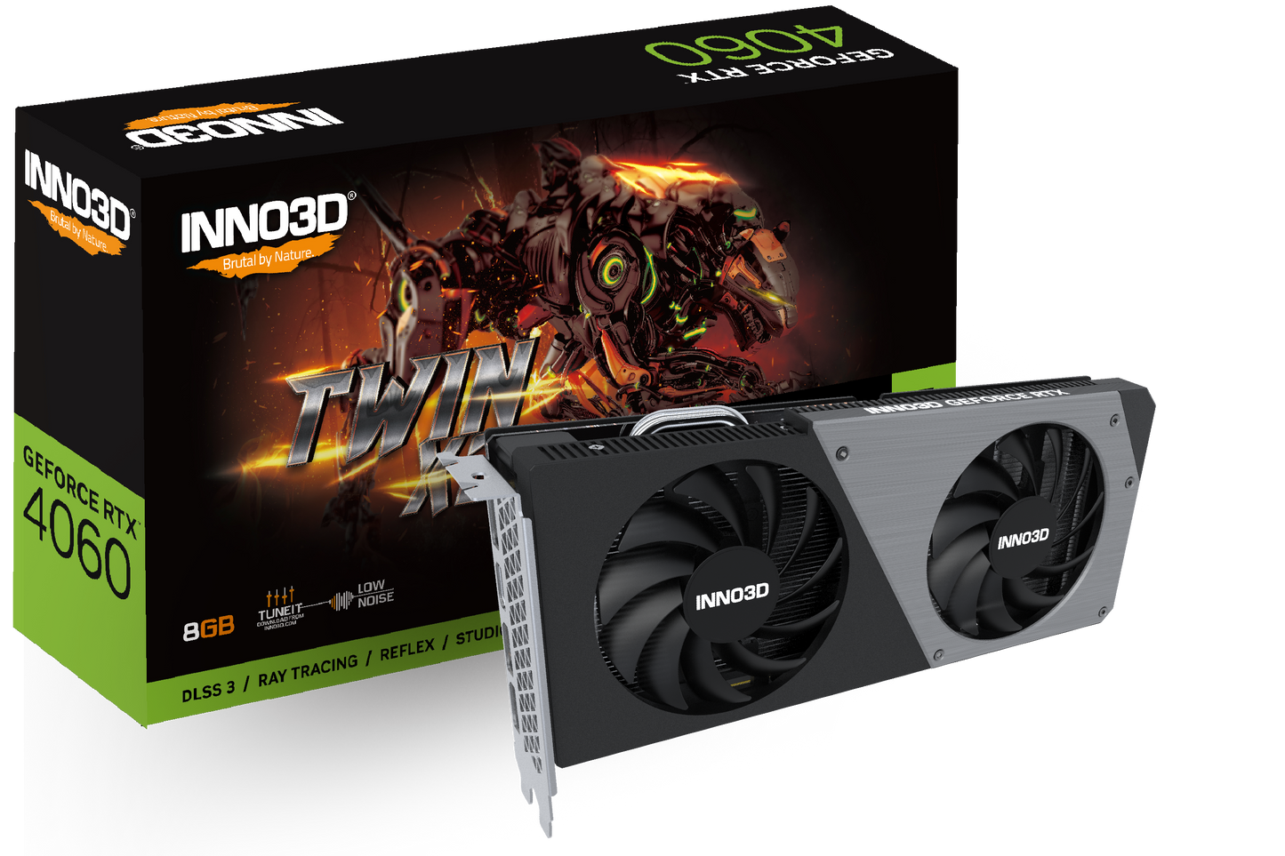 INNO3D GeForce RTX 4060 Twin X2 8GB Nvidia Graphic Card