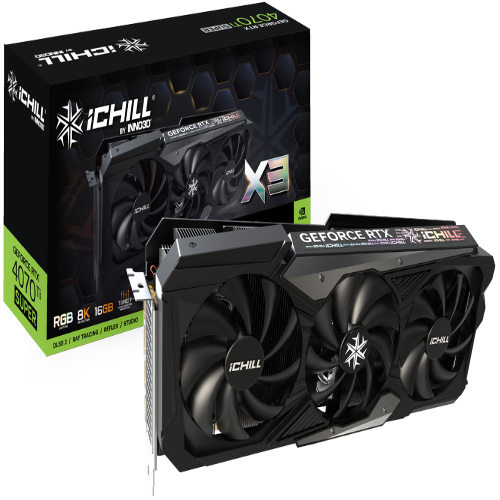 INNO3D GeForce RTX 4070 Ti Super IChill X3 16GB Nvidia Graphic Card