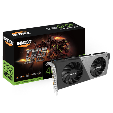 INNO3D GeForce RTX 4070 Twin X2 OC Nvidia Graphic Card