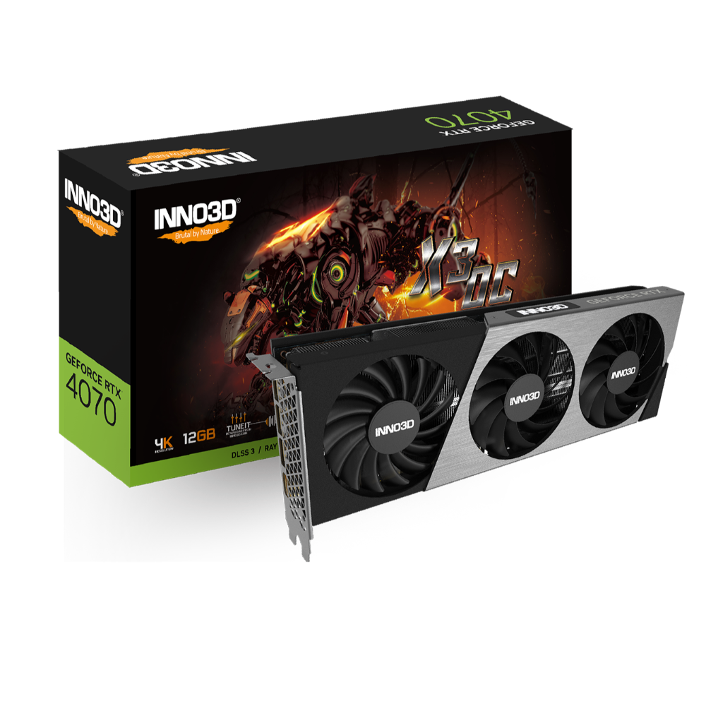 INNO3D GeForce RTX 4070 X3 OC Nvidia Graphic Card