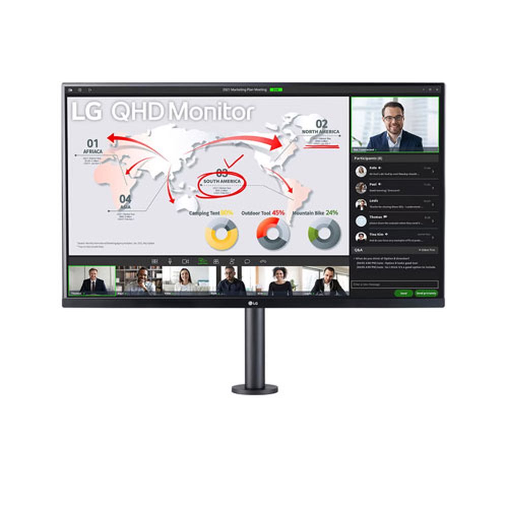 LG 32QP88ON 32 Inch QHD 75Hz IPS Panel 99% SRGB 5MS AMD Freesync IPS Gaming Monitor