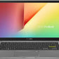 ASUS VIVOBOOK S S14 CORE I5 11TH GEN - (8 GB /512 GB SSD/WINDOWS 10 HOME,14 INCH, INDIE BLACK, 1.40 KG, WITH MS OFFICE) S433EA-AM501TS THIN AND LIGHT LAPTOP