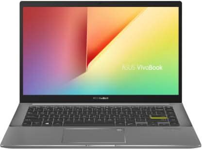 ASUS VIVOBOOK S S14 CORE I5 11TH GEN - (8 GB /512 GB SSD/WINDOWS 10 HOME,14 INCH, INDIE BLACK, 1.40 KG, WITH MS OFFICE) S433EA-AM501TS THIN AND LIGHT LAPTOP