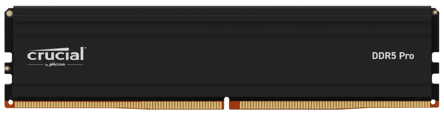 CRUCIAL PRO 16GB DDR5-6000 UDIMM CL48 RAM CP16G60C48U5