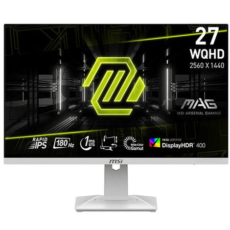MSI MAG 274QRFW 27 Inch WQHD 180Hz IPS Panel 150% SRGB 1ms Adaptive Sync IPS Gaming Monitor
