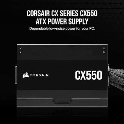 CORSAIR CX SERIES CX550 550 WATT 80 PLUS BRONZE CP-9020277-IN