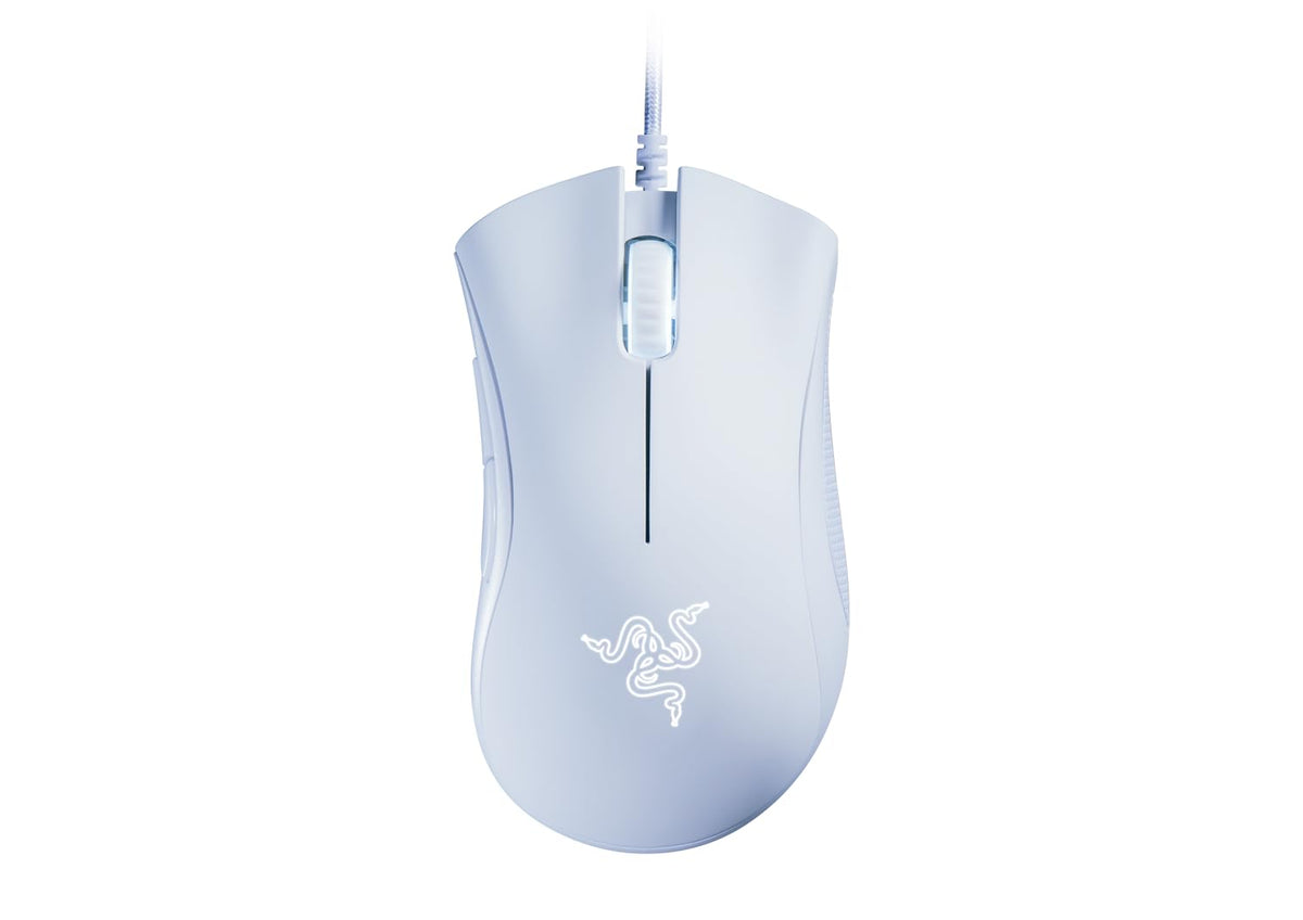 RAZER DEATHADDER ESSENTIAL WHITE EDITION - Ergonomic Gaming Mouse ...