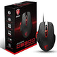 MSI Interceptor DS300 Wired Ergonomic Gaming Mouse ( INTERCEPTOR-DS300 ) ( 8200DPI / 6 Macro Button ) ( Black )