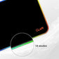 CLAW SLIDE Waterproof RGB Large Mousepad (Black)