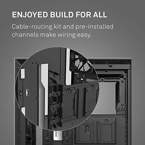 NZXT H510 ATX Mid Tower Cabinet With Tempered Glass Side Panel (Matte White)