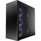 ARCTIC Xtender VG (Mirror Black) with Vertical GPU Mount Case