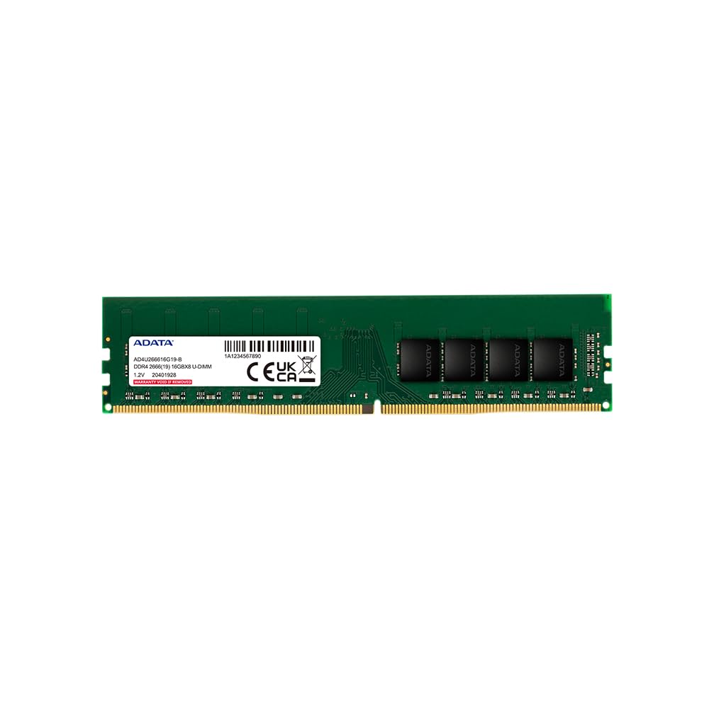ADATA DESKTOP RAM 16GB DDR4 2666 MHZ AD4U266616G19-SGN – Mehta Brothers ...