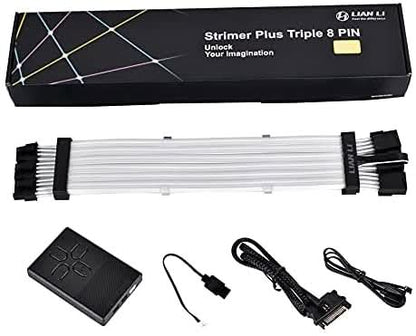 LIAN LI STRIMER PLUS 3X8 PIN VGA ARGB CABLE EXTENDER