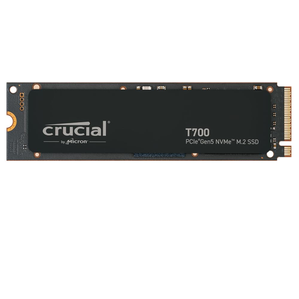 CRUCIAL T700 4TB PCIE GEN5 NVME M.2 SSD CT4000T700SSD3