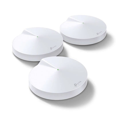 TP-LINK AC1300 DECO WHOLE HOME MESH WIFI SYSTEM UP TO 5,500 SQ. FT. COVERAGE AND 100+ DEVICES, 1267 MBPS, DUAL BAND WIRELESS ROUTER/WIFI EXTENDER REPLACEMENT, SUPPORT PARENTAL CONTROLS/ANITIVIRUS(DECO M5)