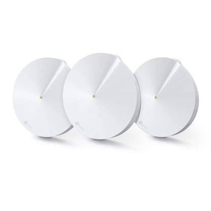 TP-LINK AC1300 DECO WHOLE HOME MESH WIFI SYSTEM UP TO 5,500 SQ. FT. COVERAGE AND 100+ DEVICES, 1267 MBPS, DUAL BAND WIRELESS ROUTER/WIFI EXTENDER REPLACEMENT, SUPPORT PARENTAL CONTROLS/ANITIVIRUS(DECO M5)