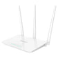 TENDA F3 300MBPS WI-FI ROUTER, EASY SETUP, WPS BUTTON, PARENTAL CONTROL, BANDWIDTH CONTROL, WI-FI SCHEDULE, WITH 3 * 5DBI HIGH POWER EXTERNAL ANTENNAS (WHITE, N300 F3)