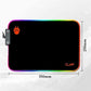 CLAW SLIDE Waterproof RGB Large Mousepad (Black)