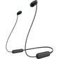 SONY WI-C100/CZ TAUPE WIRELESS HEADPHONES