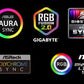 TEAMGROUP T-FORCE DELTA RGB 16GB (16GBX1) DDR4 3600MHZ DESKTOP RAM (WHITE)