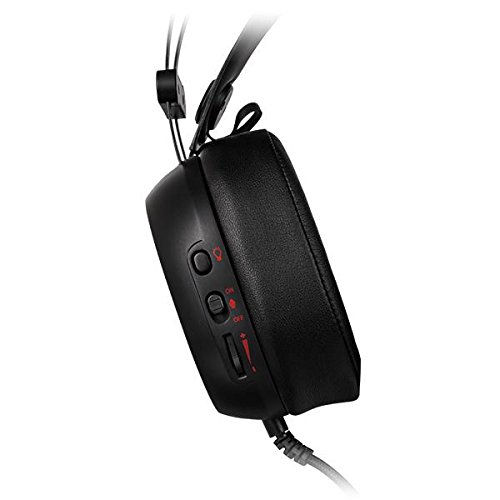 THERMALTAKE Shock Pro RGB Wired USB 7.1 Surround Gaming Headphones ( Black ) ( PC / Mac / Xbox / PS4 )