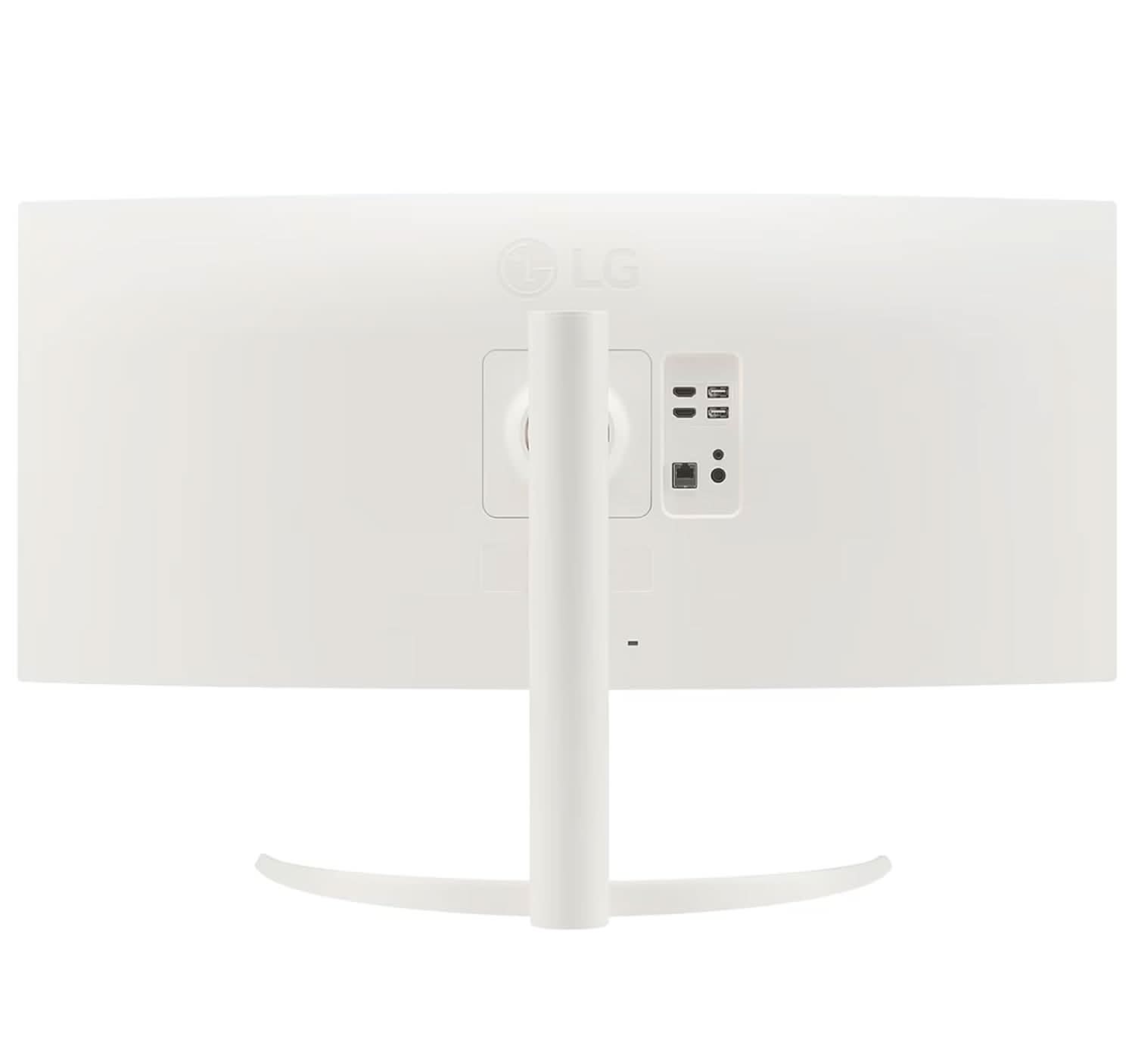 LG 34SR65QC-W 34 INCHES CURVED ULTRAWIDE WQHD SMART MONITOR, WHITE