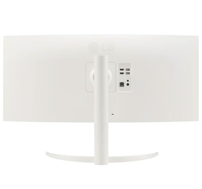 LG 34SR65QC-W 34 INCHES CURVED ULTRAWIDE WQHD SMART MONITOR, WHITE