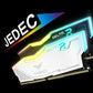 TEAMGROUP T-FORCE DELTA RGB 16GB (16GBX1) DDR4 3600MHZ DESKTOP RAM (WHITE)