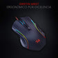 REDRAGON Griffin M607 Wired Ergonomic Gaming Mouse ( GRIFFIN M607 ) ( 7200DPI ) ( 8 Macro Button ) ( Black )