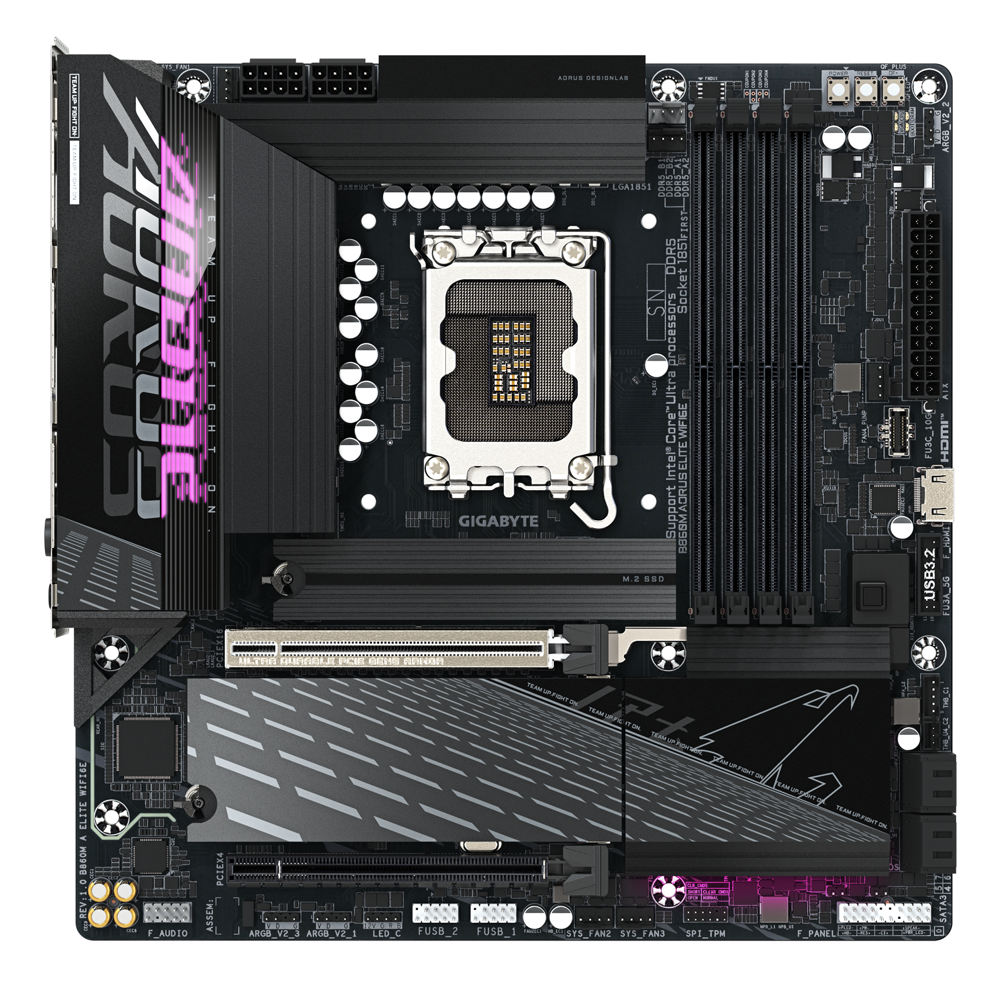 GIGABYTE B860M AORUS ELITE WIFI6E MOTHERBOARD