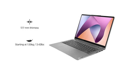 LENOVO FLEX 5 82XX0071IN [R7-7730U RYZEN/16GB/512GB SSD/WIN11 HOME+MSO/14.0 INCH/INTEGRATED GRAPHICS /1 YEAR(S)/GREY]
