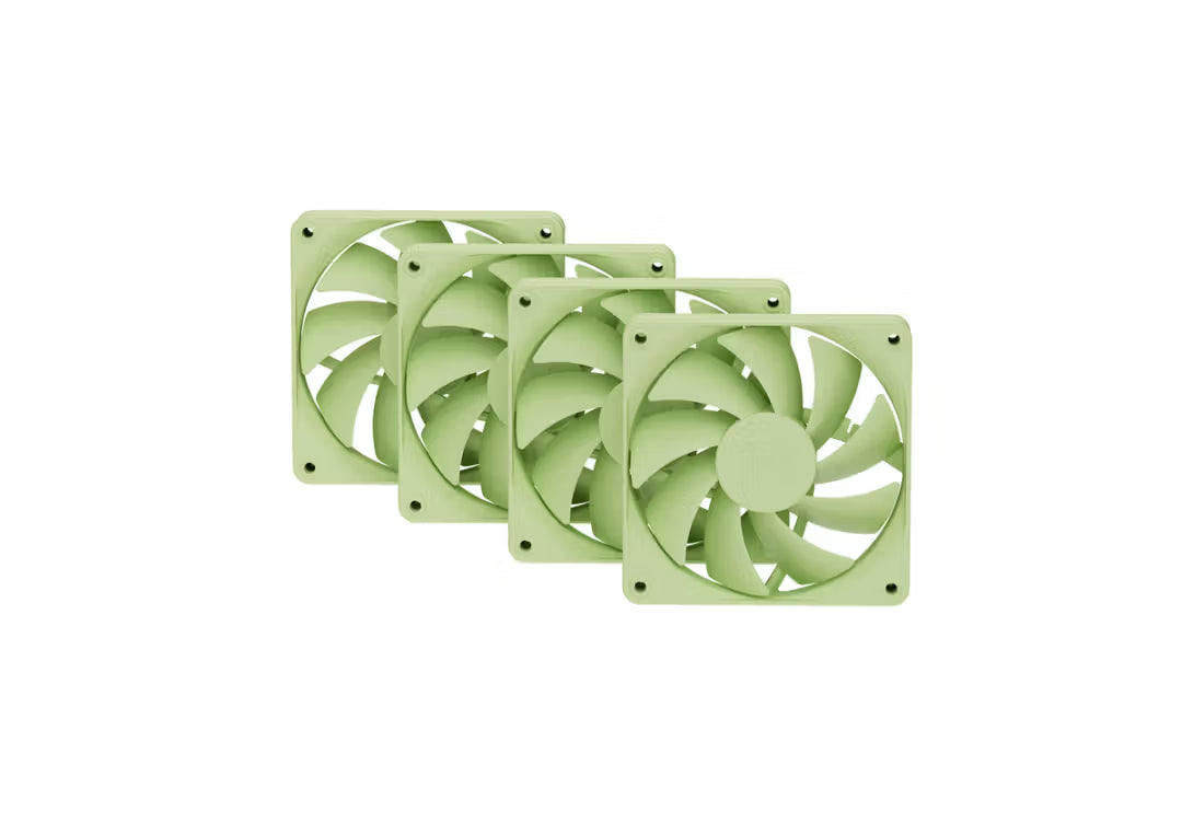 HYTE FA12 120mm Non RGB Cabinet Fan ( Matcha Green ) ( Pack Of 4 )