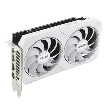 ASUS GEFORCE RTX 3060 12GB DUAL GRAPHIC CARD WHITE