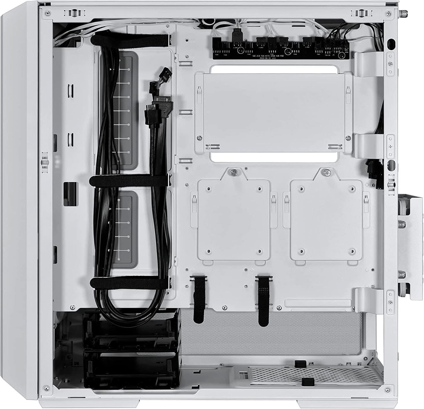 LIAN LI LANCOOL 216 RW MID-TOWER E-ATX CABINET WHITE G99.LAN216RW.IN