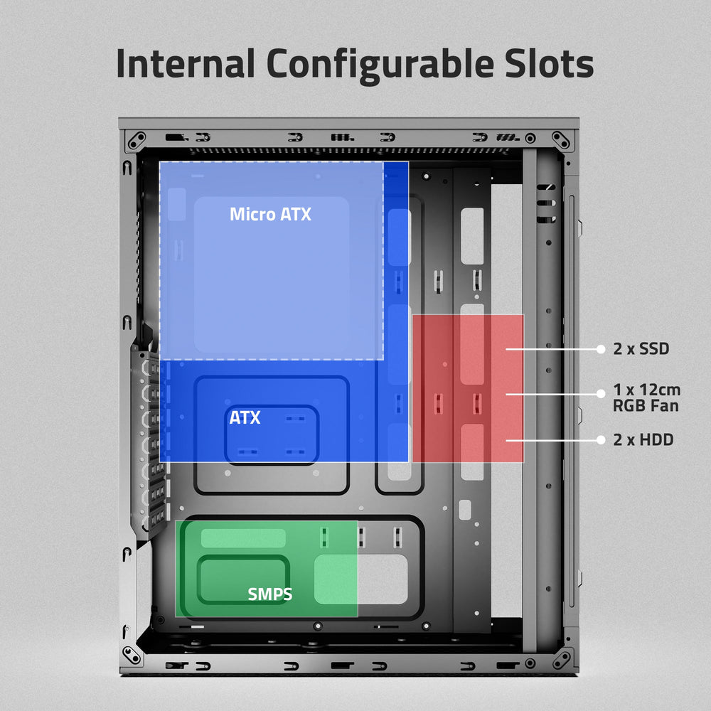 G8206  Computer Gaming Cabinet