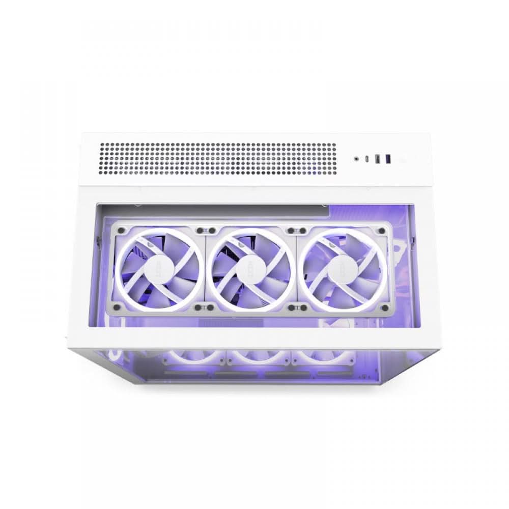 NZXT H9 ELITE MID-TOWER ATX CABINET WHITE CM-H91EW-01